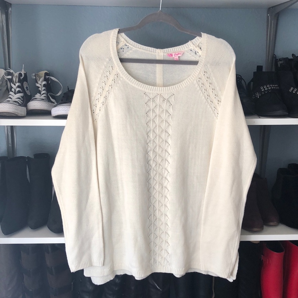 Candies Oversized Sweater. XL